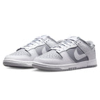 Nike Dunk Low White Neutral Grey trainers alternate side view