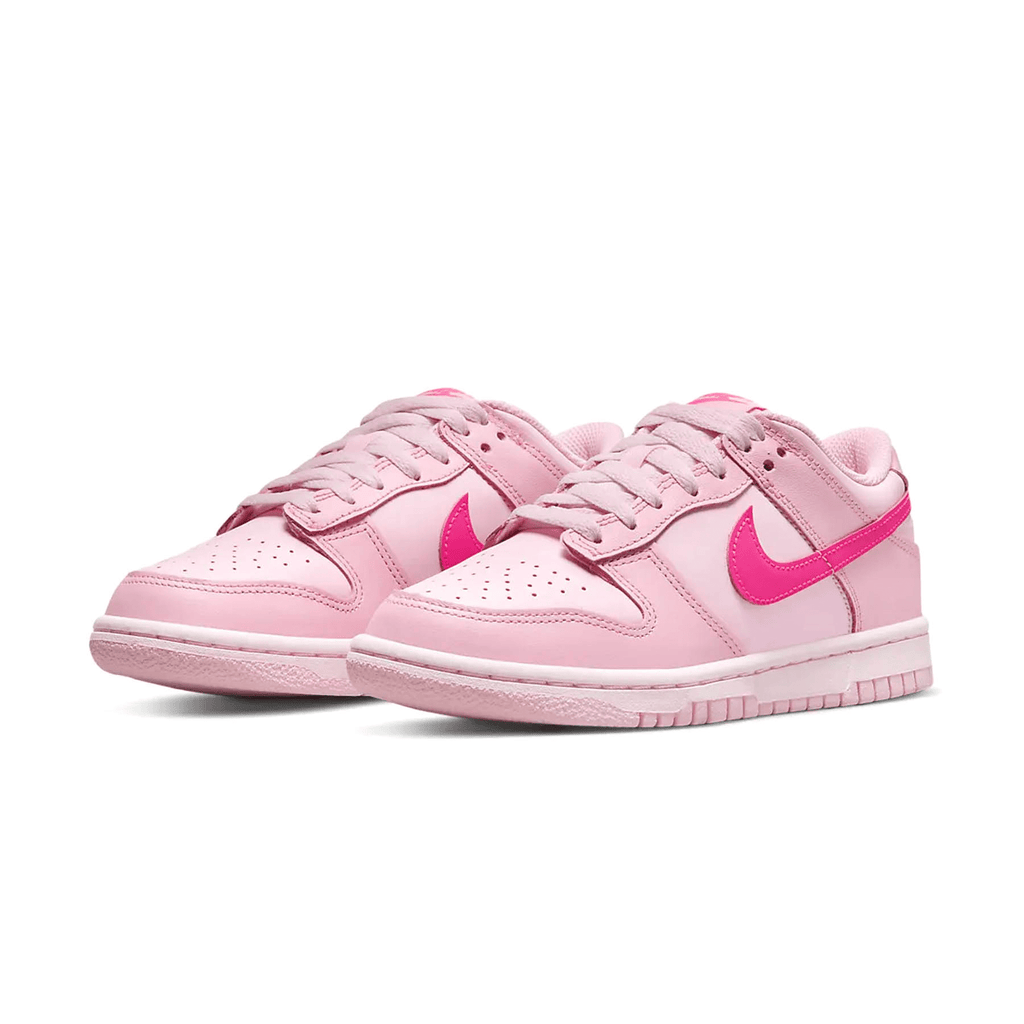 Nike Dunk Low GS Triple Pink trainers alternate side view