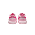 Nike Dunk Low GS Triple Pink trainers heel view