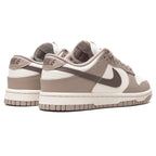 Nike Dunk Low Womens Diffused Taupe trainers top view showing laces