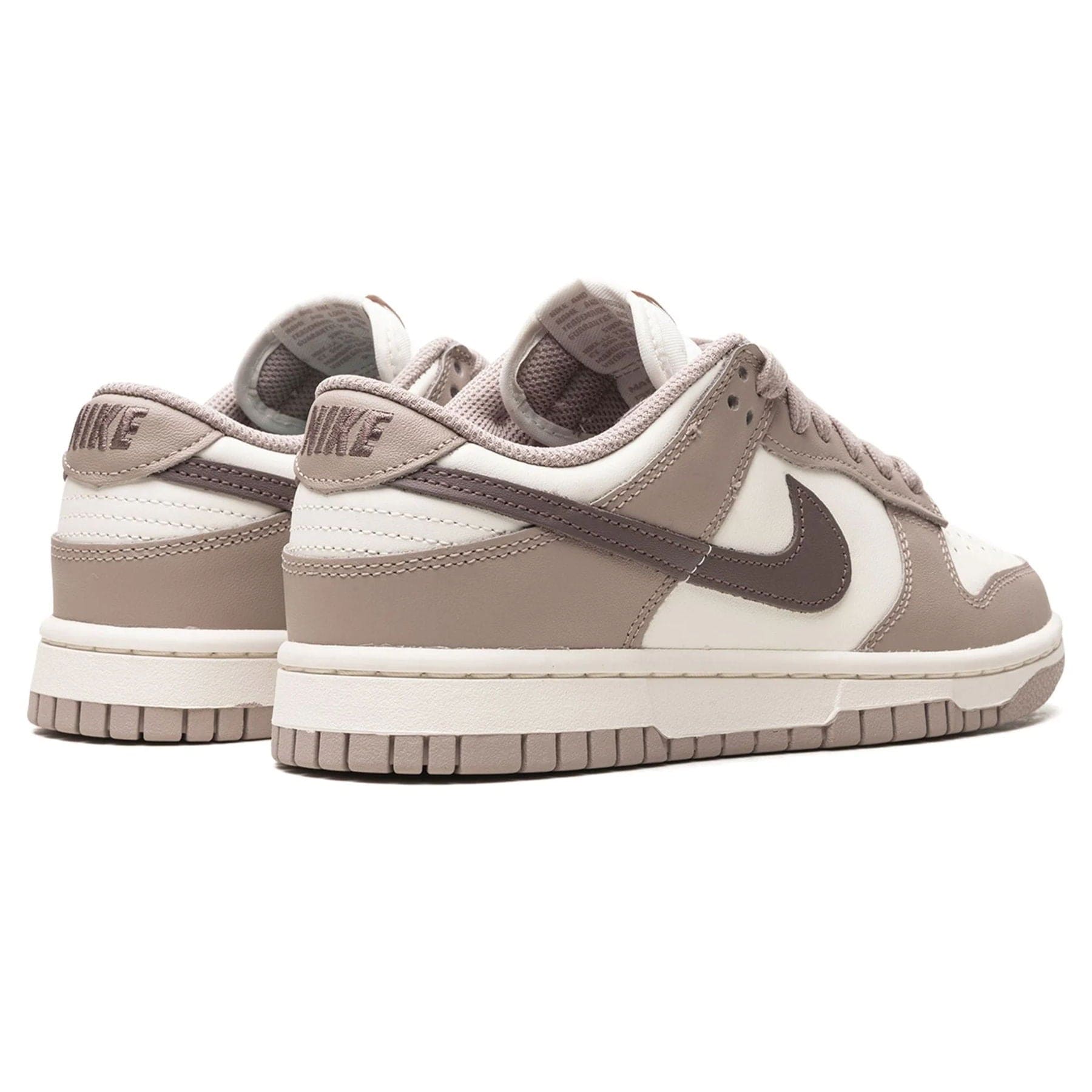Nike Dunk Low Womens Diffused Taupe trainers top view showing laces