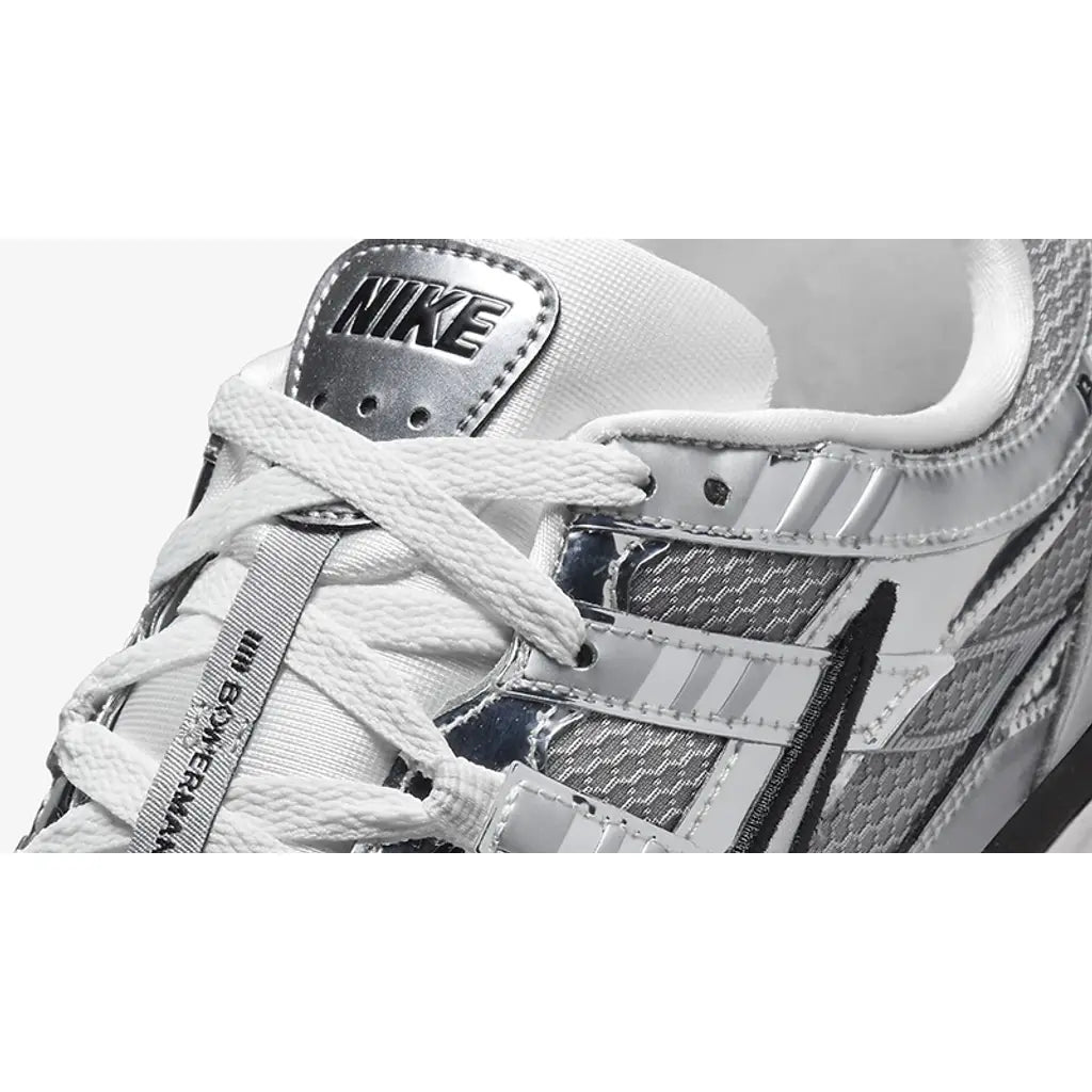 Nike P-6000 Metallic Silver Trainers