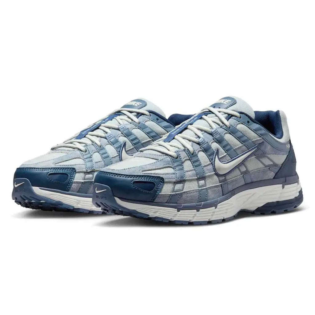 Nike P-6000 Worn Blue Denim Trainers