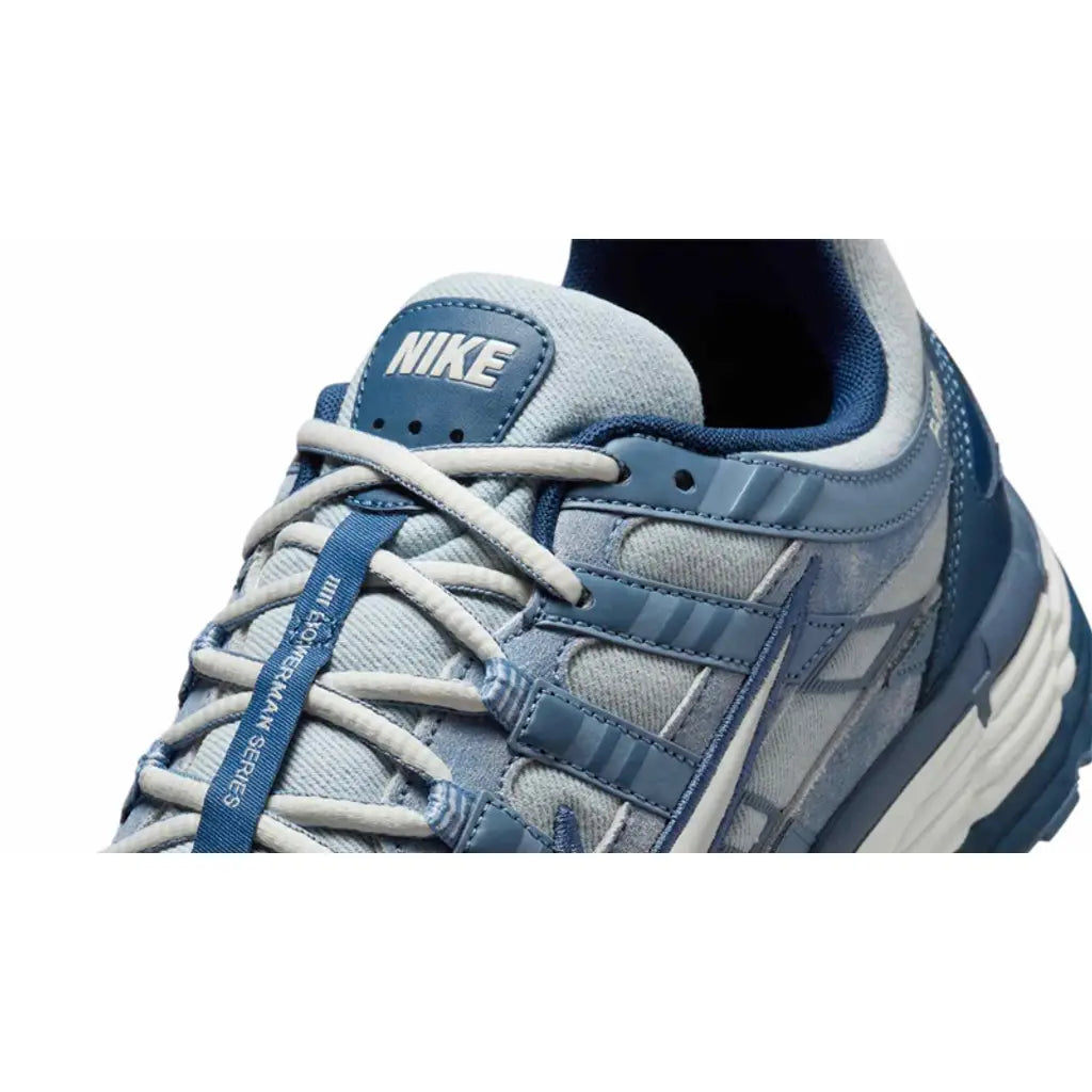 Nike P-6000 Worn Blue Denim Trainers