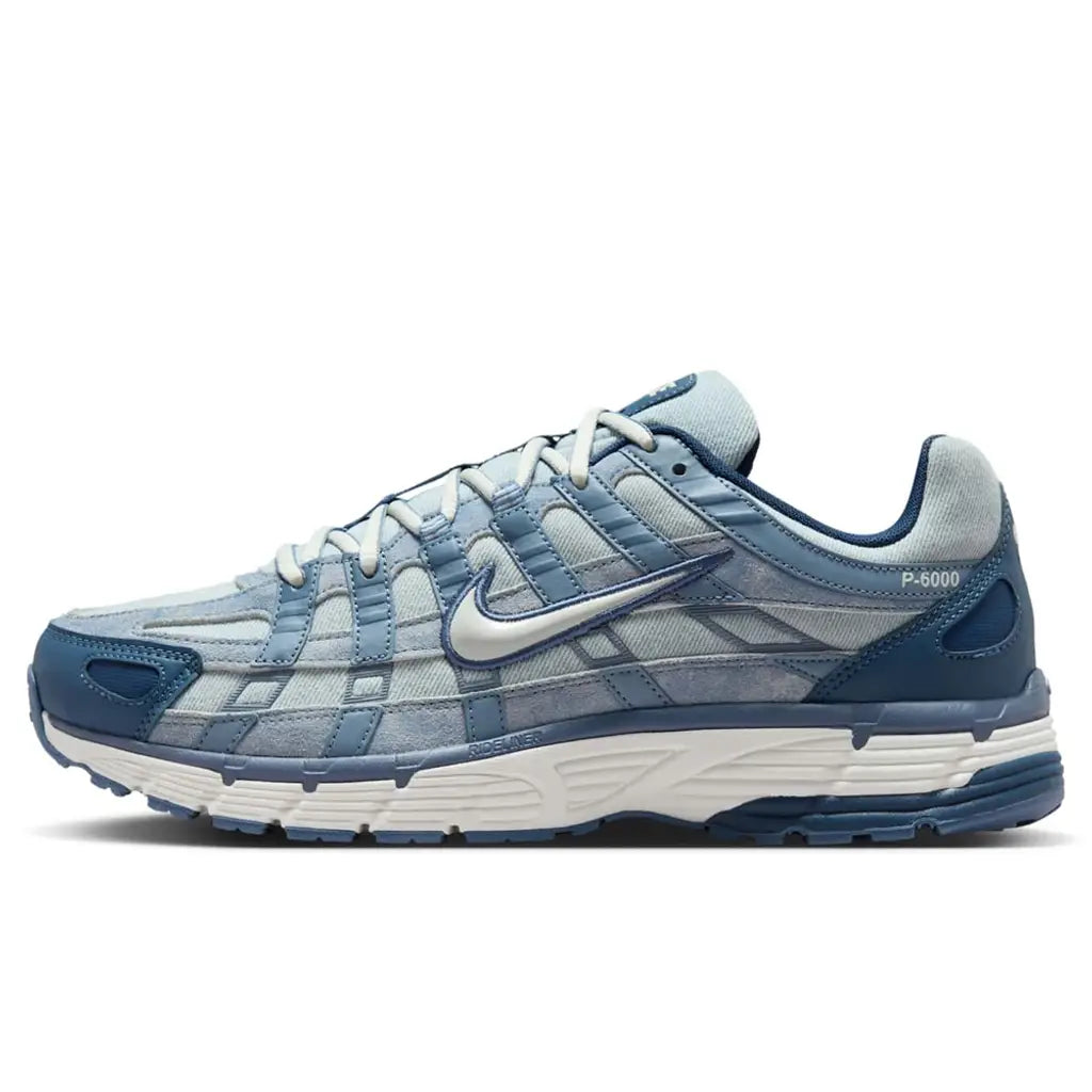 Nike P-6000 Worn Blue Denim Trainers