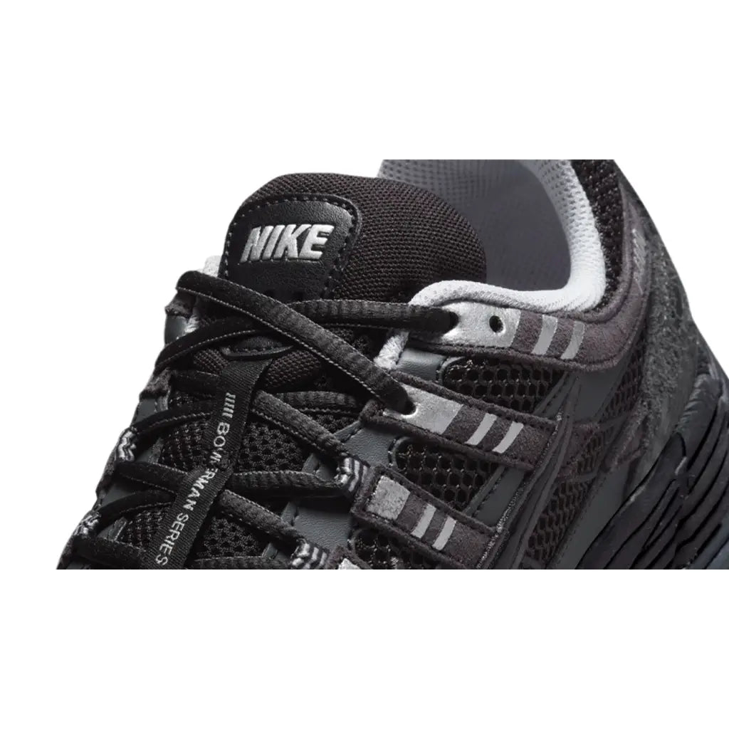 Nike P-6000 Suede Anthracite Metallic Silver Trainers