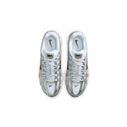 Nike P-6000 White Metallic Silver Black Trainers