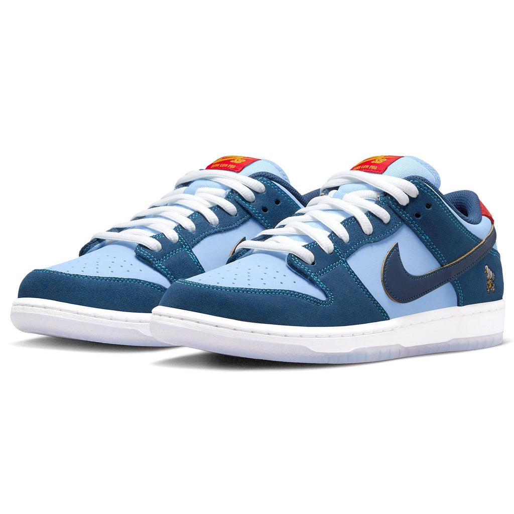 Why So Sad x Nike SB Dunk Low Predatory Bird trainers alternate side view