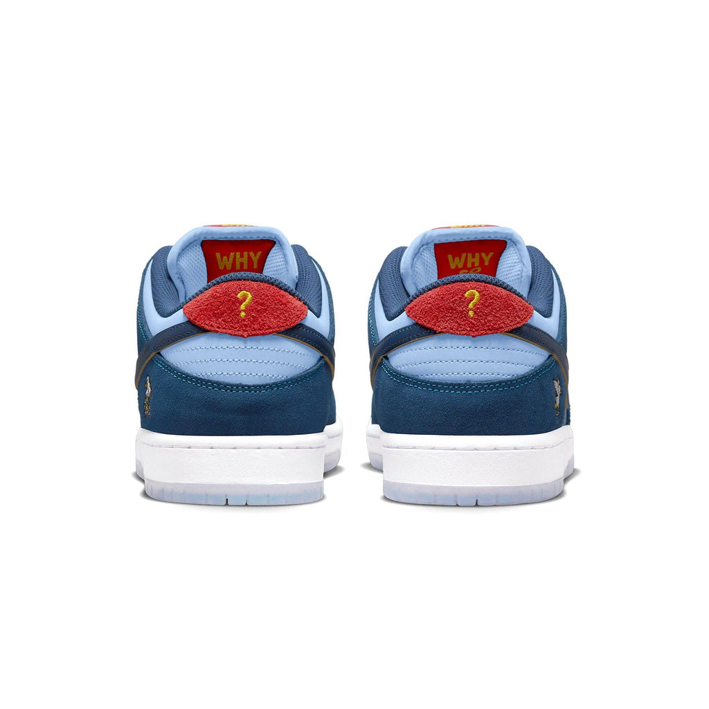 Why So Sad x Nike SB Dunk Low Predatory Bird trainers heel view