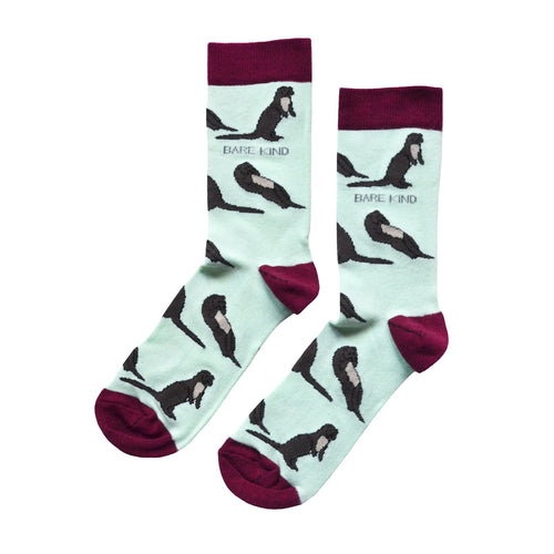 Bare Kind Save the Otters Bamboo Socks