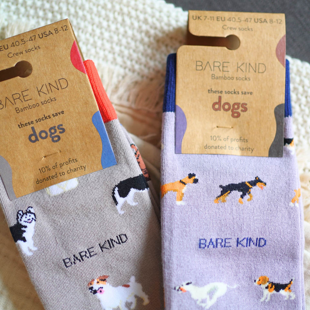 Bare Kind The Paw-some Duo Bamboo Sock Set