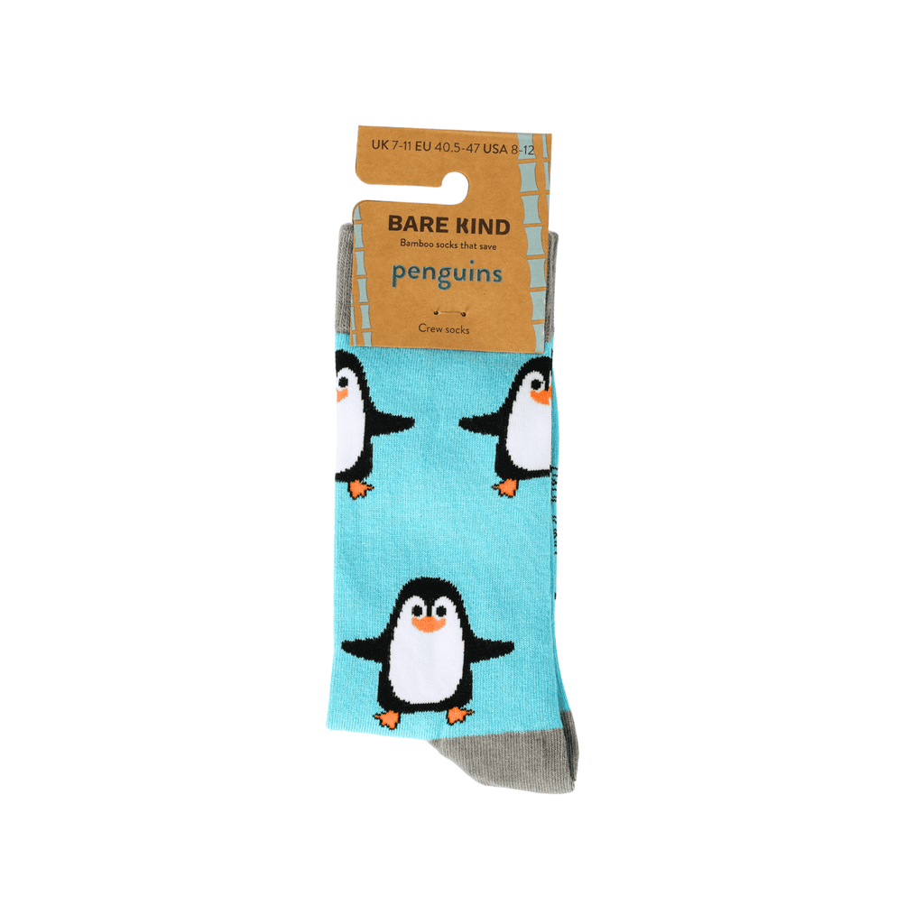 Bare Kind Save the Penguins Bamboo Socks
