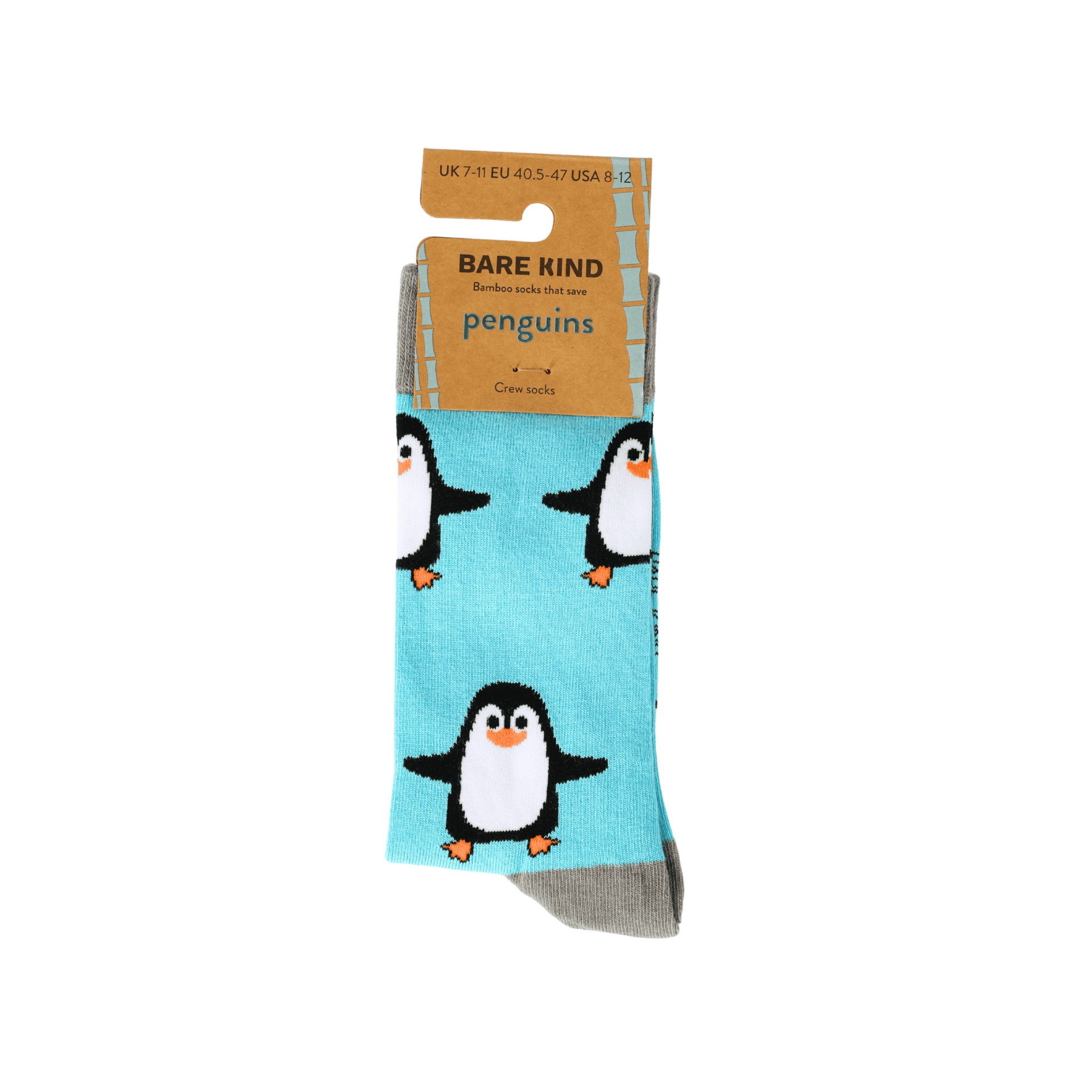 Bare Kind Save the Penguins Bamboo Socks