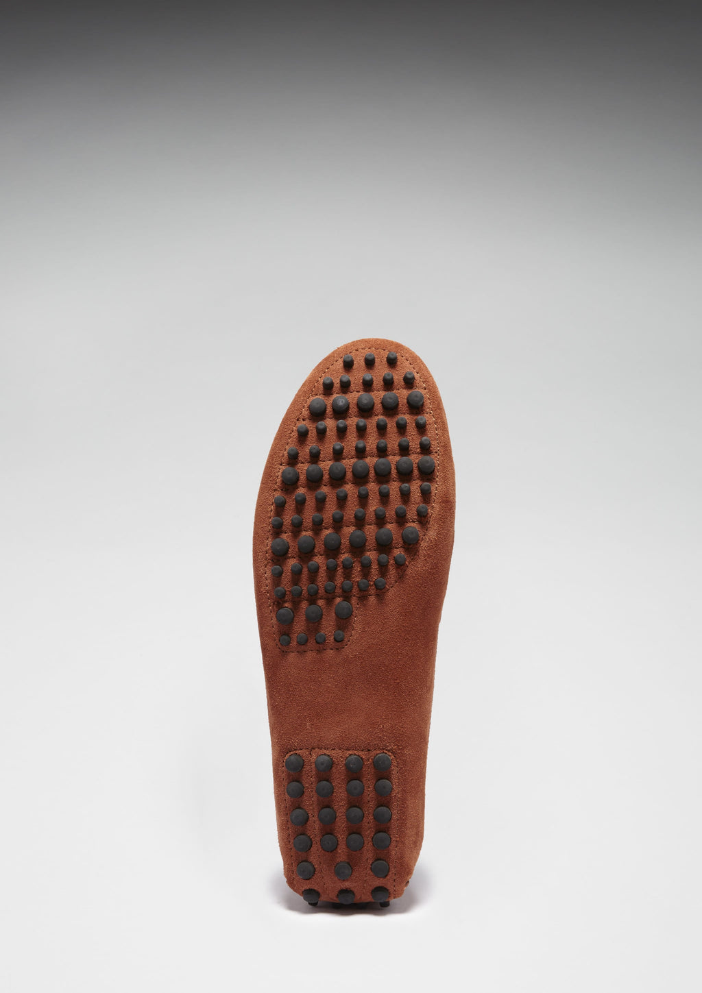Hugs & Co Mens Penny Driving Loafers Rust Suede