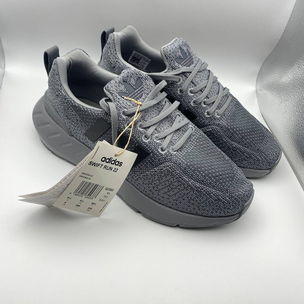 Adidas Swift Run 22 Black Womens Trainers UK 5.5 EU 38.5