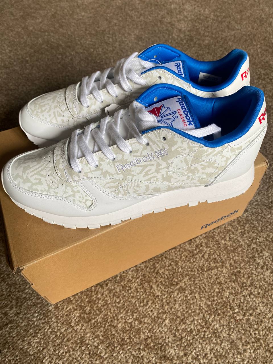 Reebok Classic Leather Limited Edition Womens Trainers UK 4.5 EU 37.5