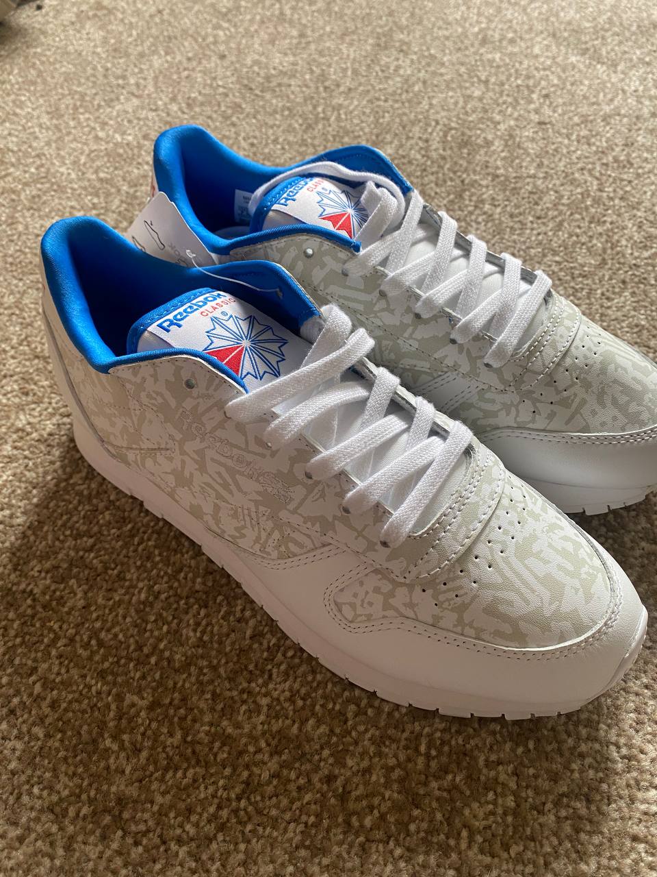 Reebok Classic Leather Limited Edition Womens Trainers UK 4.5 EU 37.5