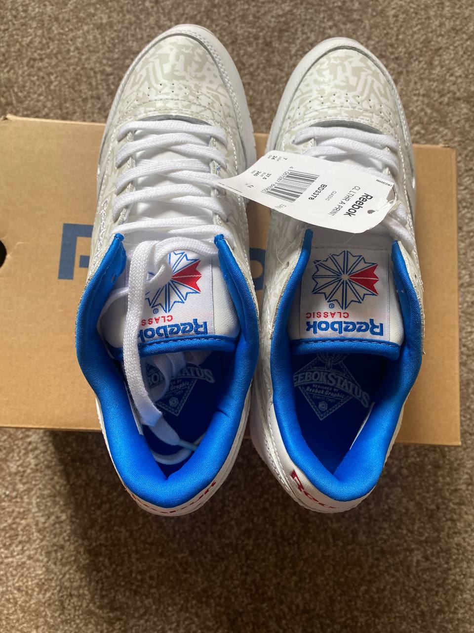 Reebok Classic Leather Limited Edition Womens Trainers UK 4.5 EU 37.5
