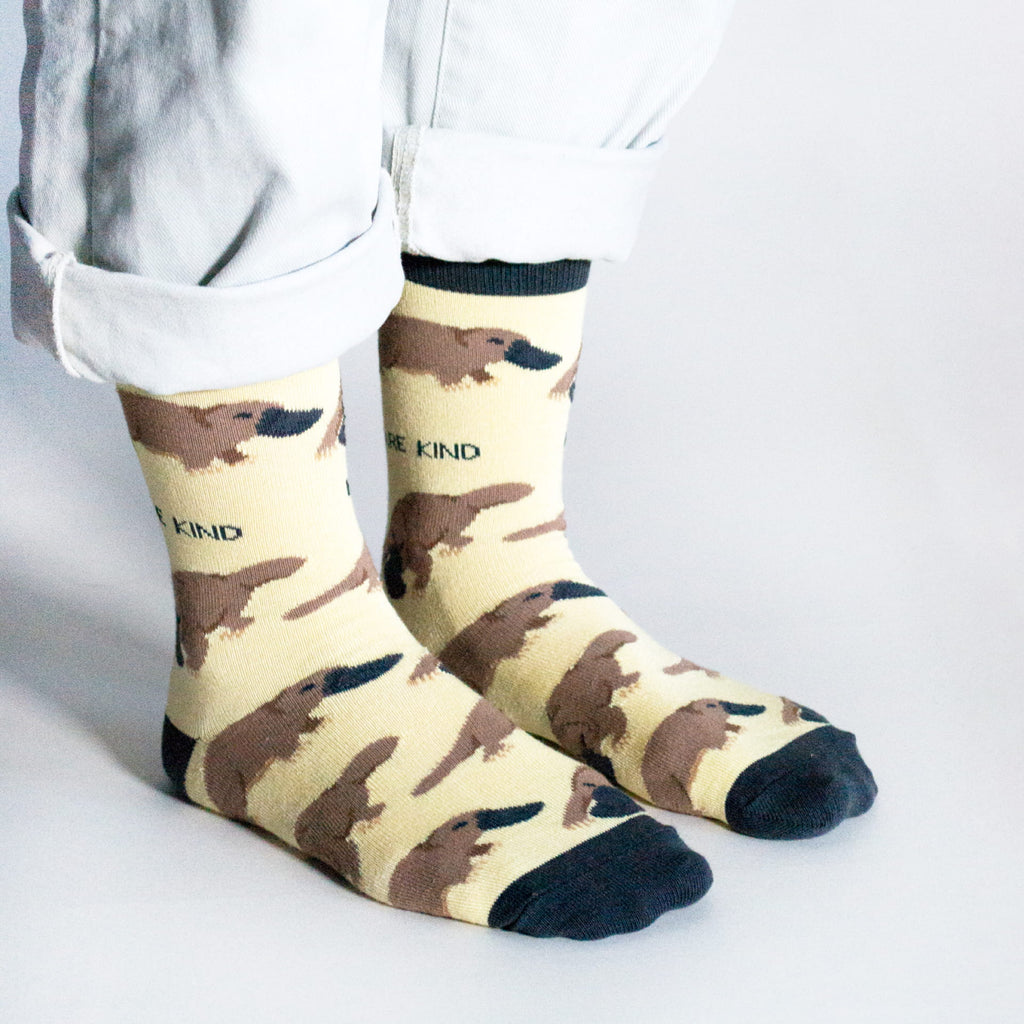 Bare Kind Yellow Lover 5 Bamboo Sock Set