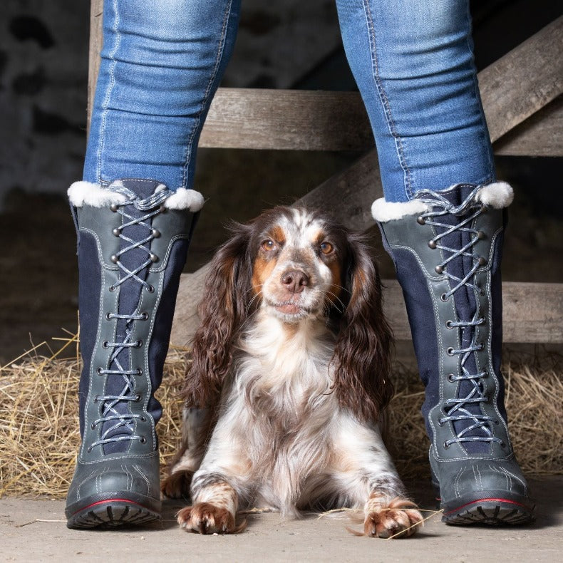 Bareback Footwear Polar Storm Waterproof Boots Navy