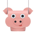 Zatchels Polly Pig Handmade Leather Bag front view