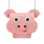 Zatchels Polly Pig Handmade Leather Bag front view