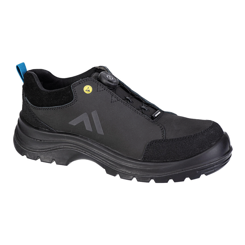 Portwest FE03 Ridge Composite Safety Trainers S3S ESD SR FO Black/Blue
