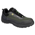 Portwest FE05 FX2 Girder Composite Low Shoe S3S ESD SR FO Safety Trainers Black/Green
