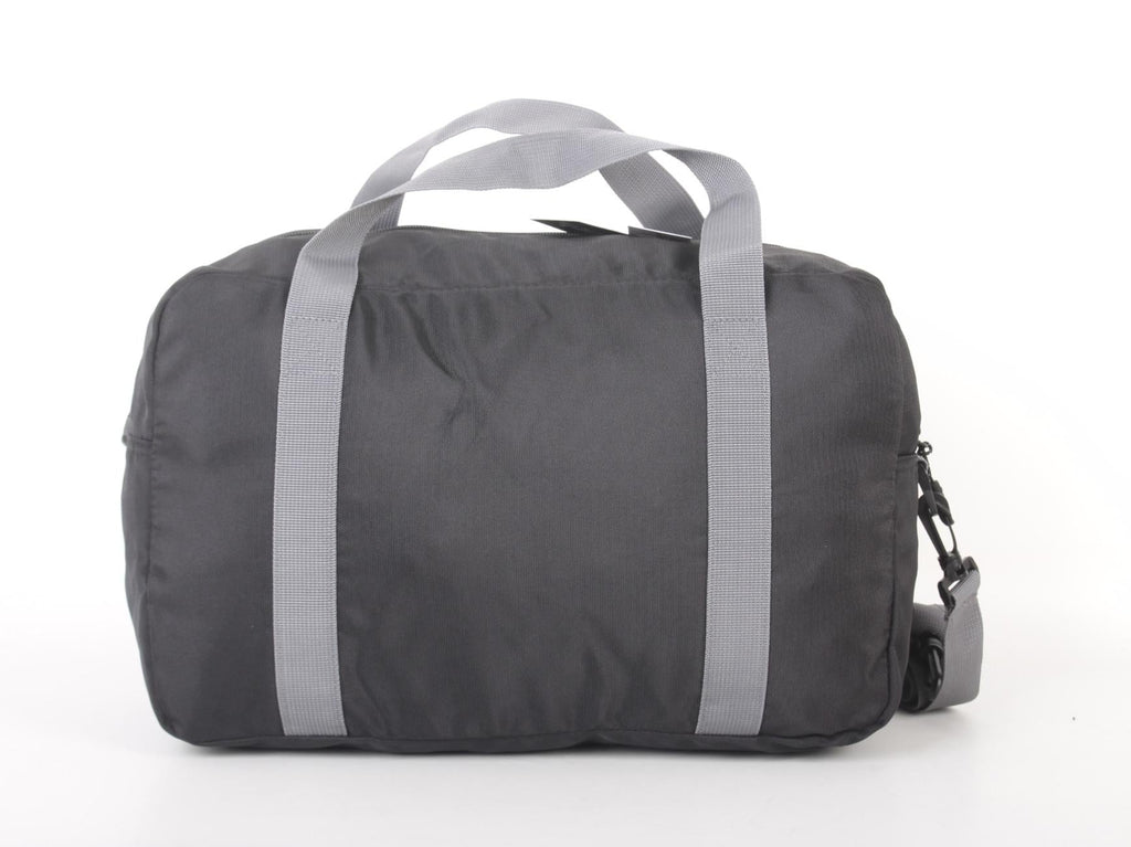 Bench cabin bag storage detail view