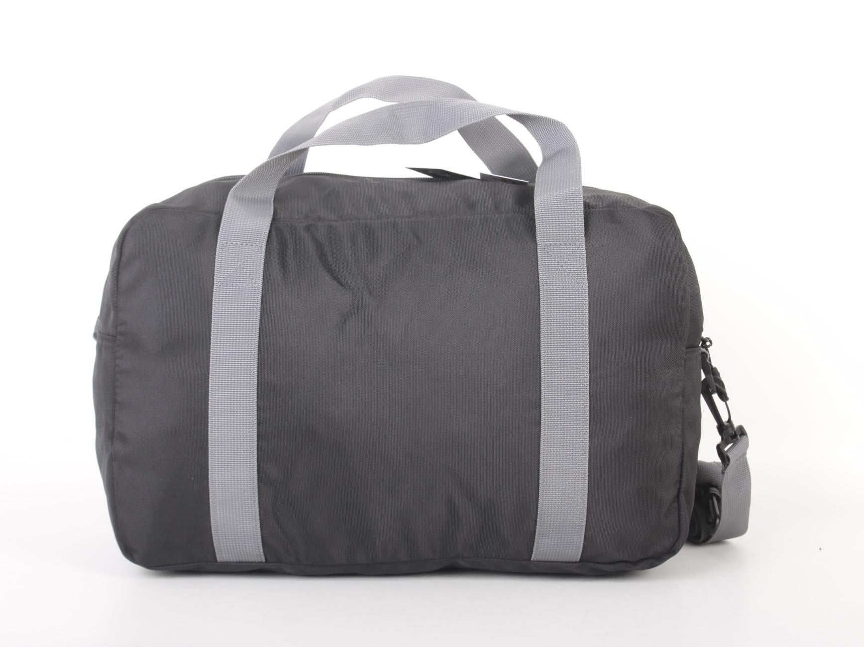Bench cabin bag storage detail view