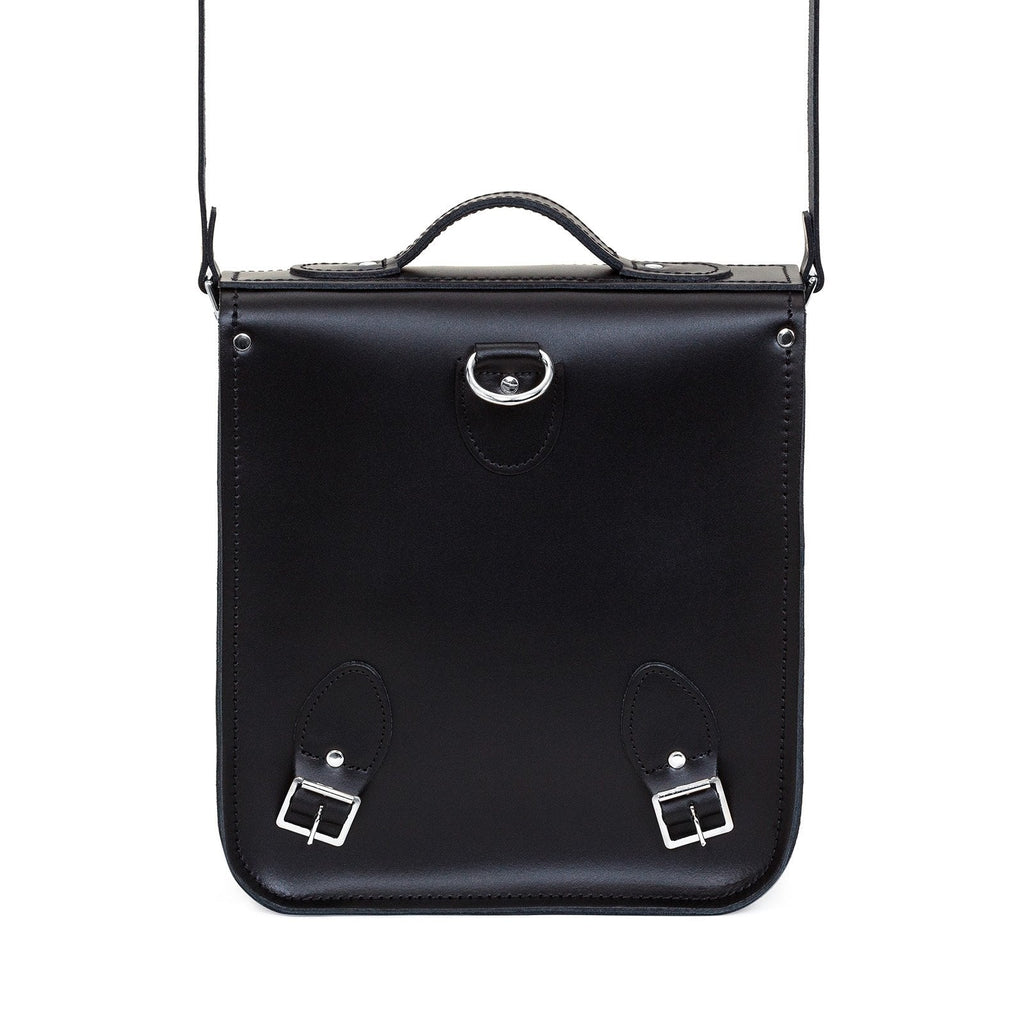 Zatchels Pride Rainbow leather city backpack back view