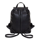 Zatchels Pride Rainbow leather backpack back view