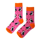Bare Kind Puffin Couple 2 Pack Bamboo Sock Set
