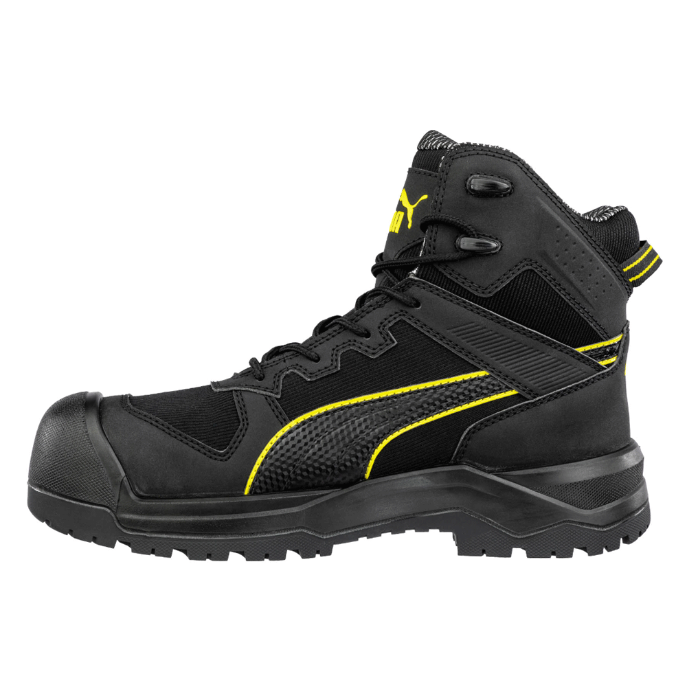 Puma Rock HD Ctx Mid Safety Boots S7S FO SR Black