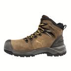 Puma Iron HD Brown Mid Safety Work Safety Boots S3S FO SR Brown / Black