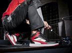 Puma Frontcourt S3L ESD Safety Hi-Top Trainer Safety Boots Black / White / Red