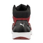 Puma Frontcourt S3L ESD Safety Hi-Top Trainer Safety Boots Black / White / Red