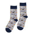 Bare Kind Save the Purple Dog Bamboo Socks