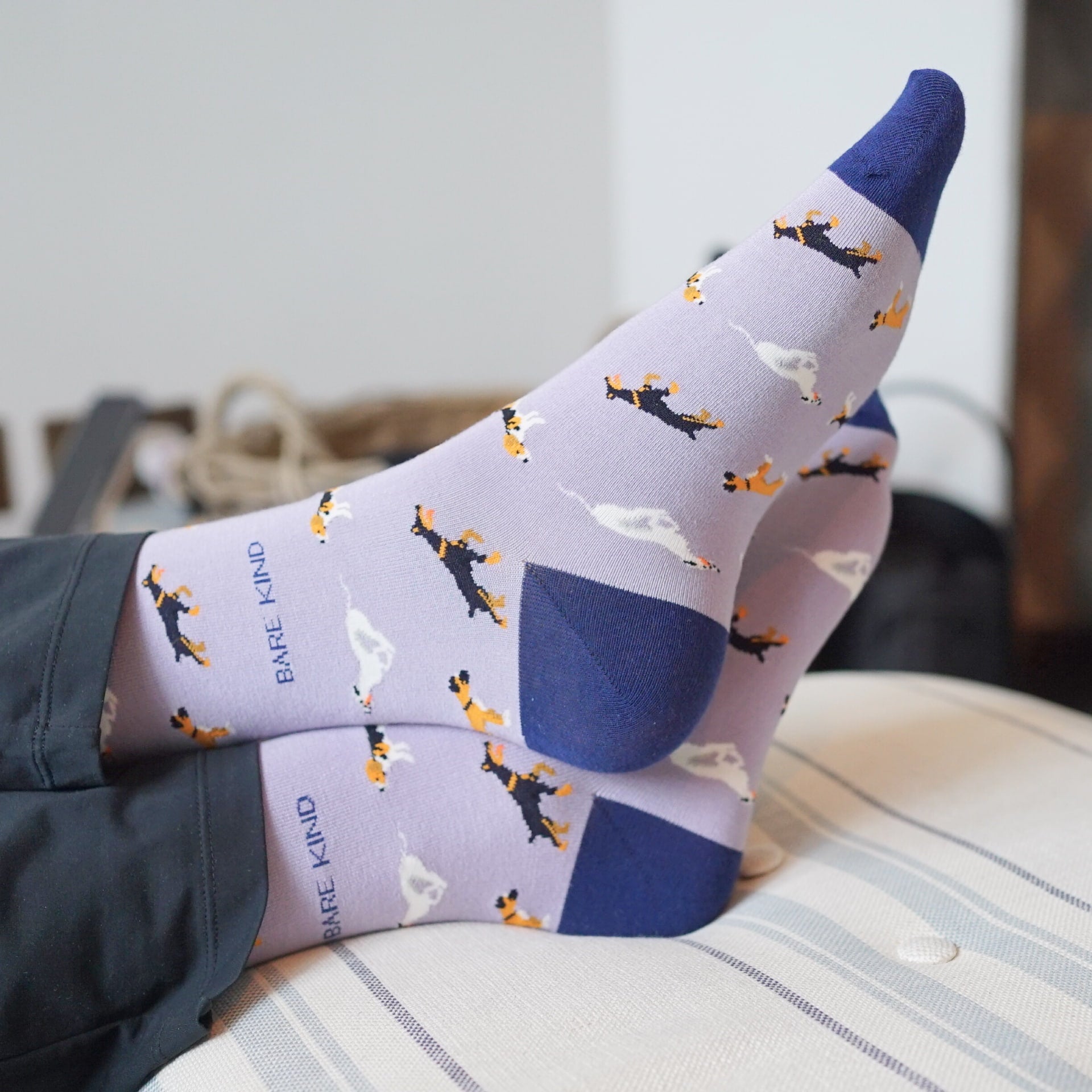 Bare Kind Purple Lover 3 Bamboo Sock Set
