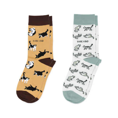 Bare Kind The Purr-fect Pair Bamboo Sock Set