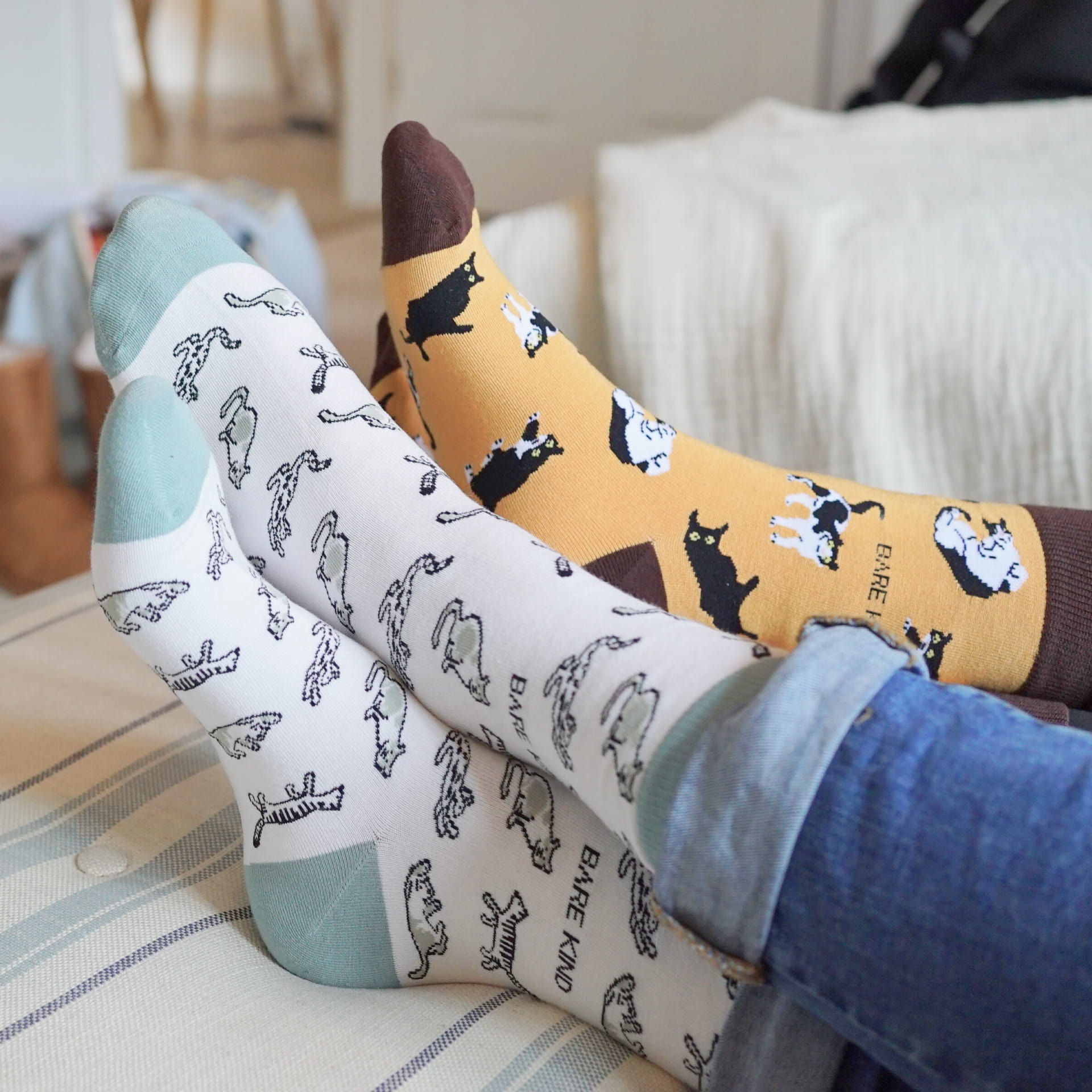 Bare Kind The Purr-fect Pair Bamboo Sock Set