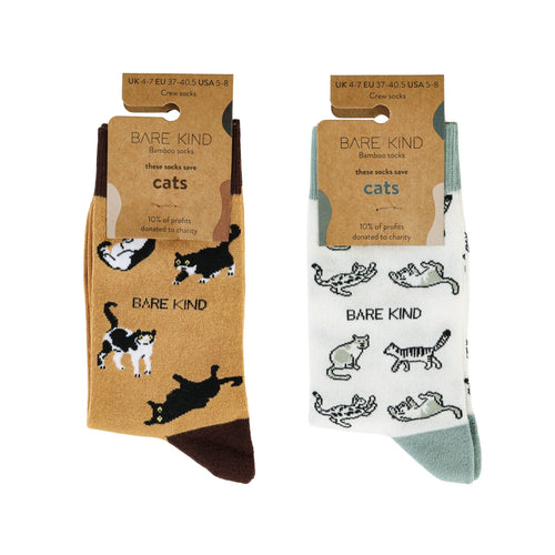 Bare Kind The Purr-fect Pair Bamboo Sock Set