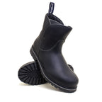 Bareback Footwear Quebec Waterproof Ankle Boots Black