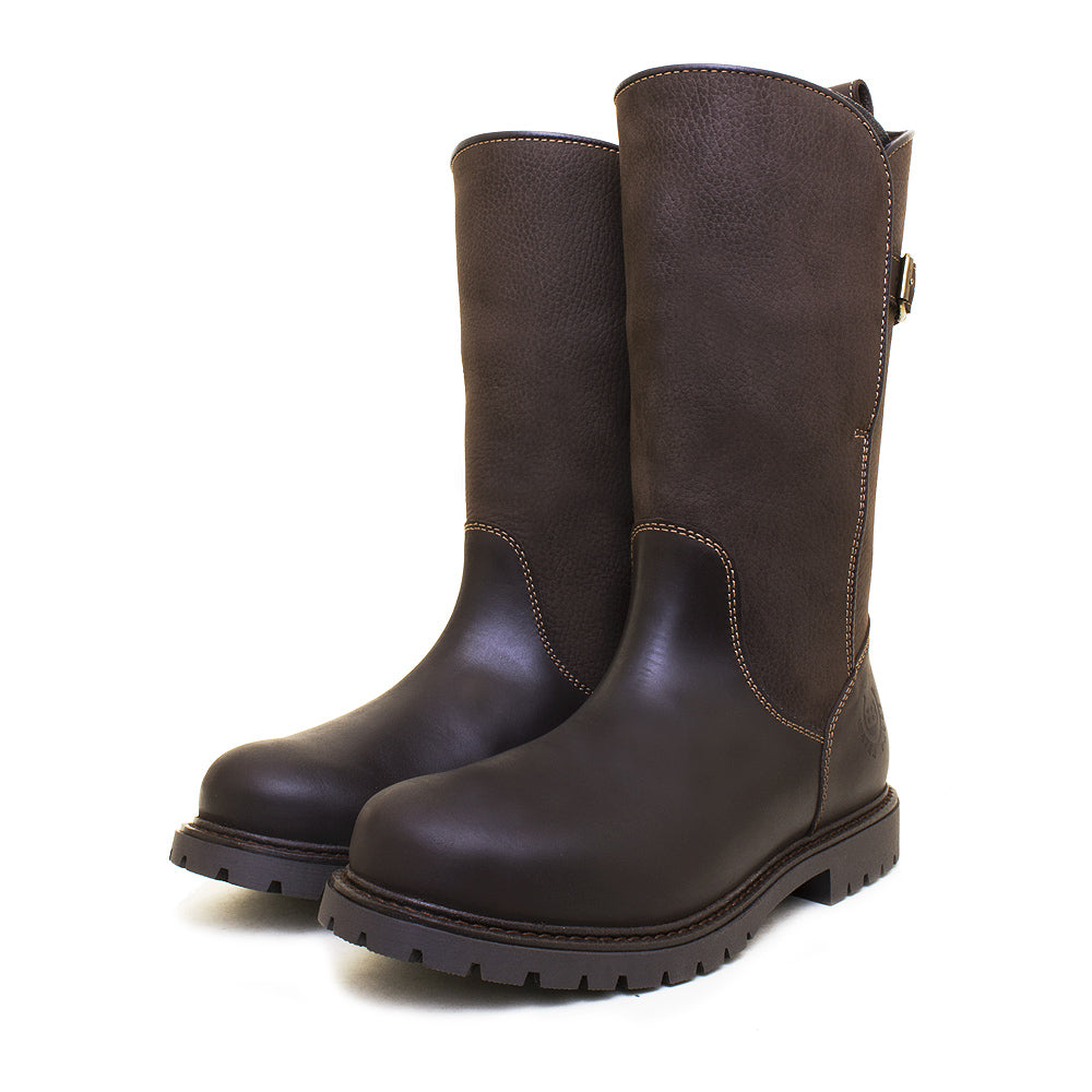 Bareback Footwear Quebec Waterproof Boots Brown