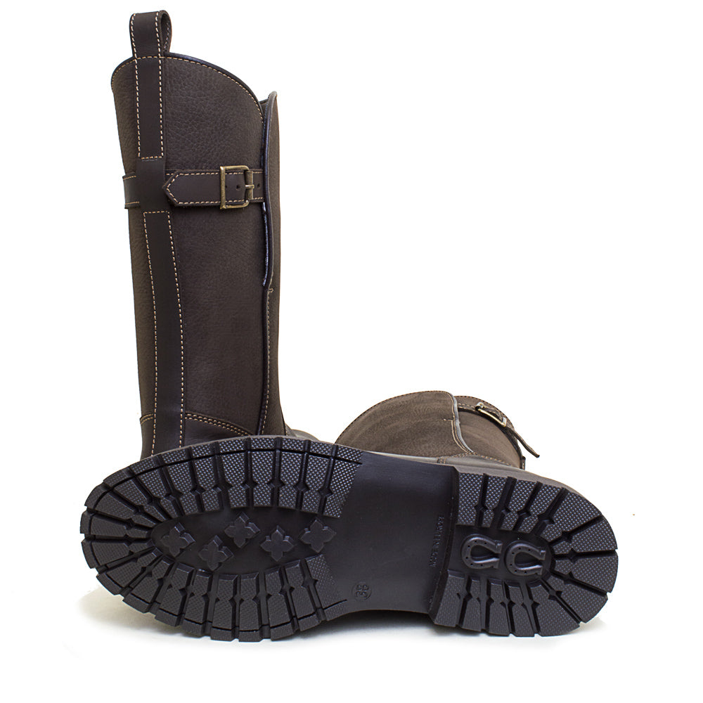Bareback Footwear Quebec Waterproof Boots Brown