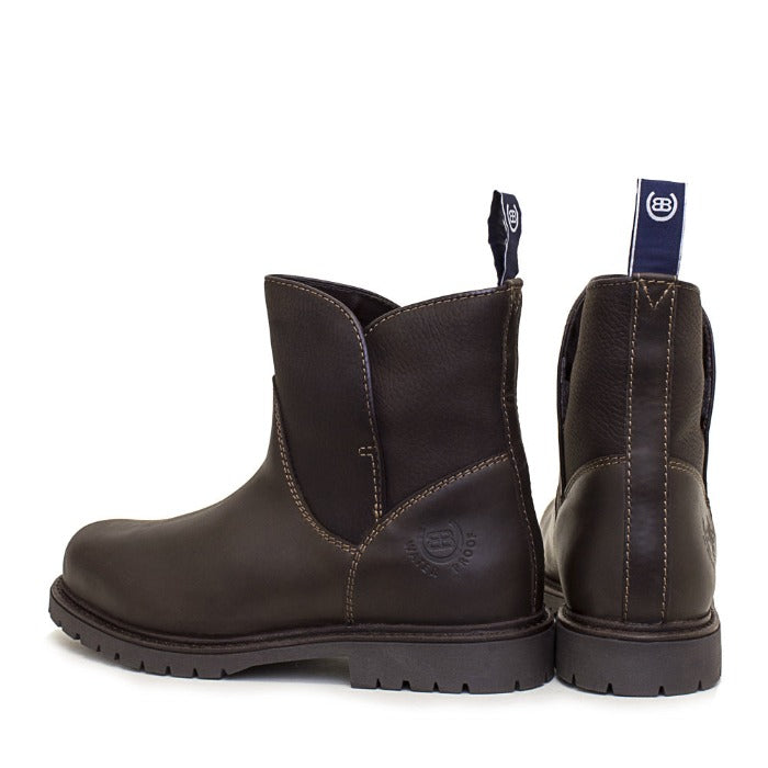 Bareback Footwear Quebec Waterproof Ankle Boots Brown