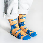 Bare Kind Ocean Rainbow 5 Pack Bamboo Sock Set