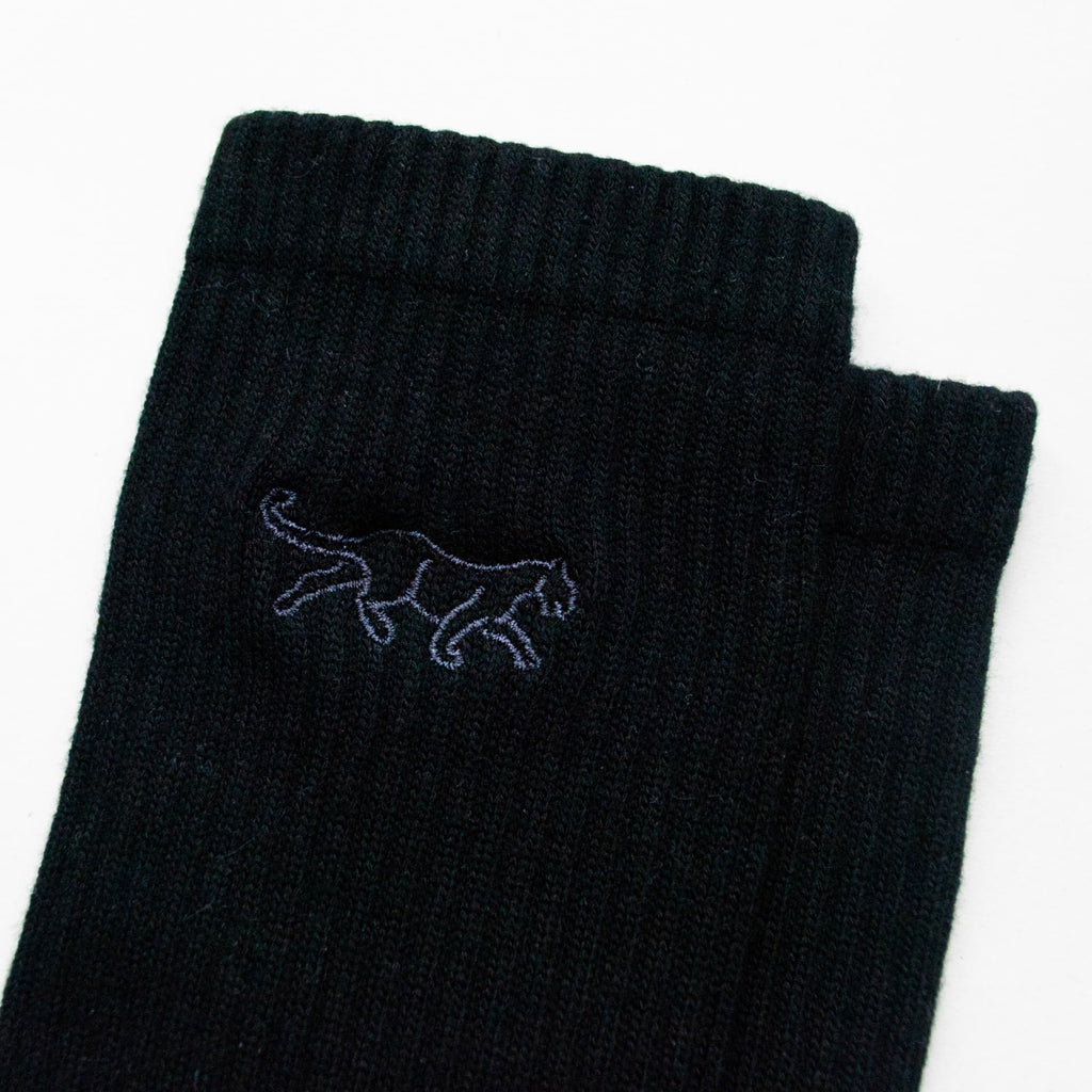 Bare Kind Black and White Ribbed 2 Pack Bamboo Sock Set