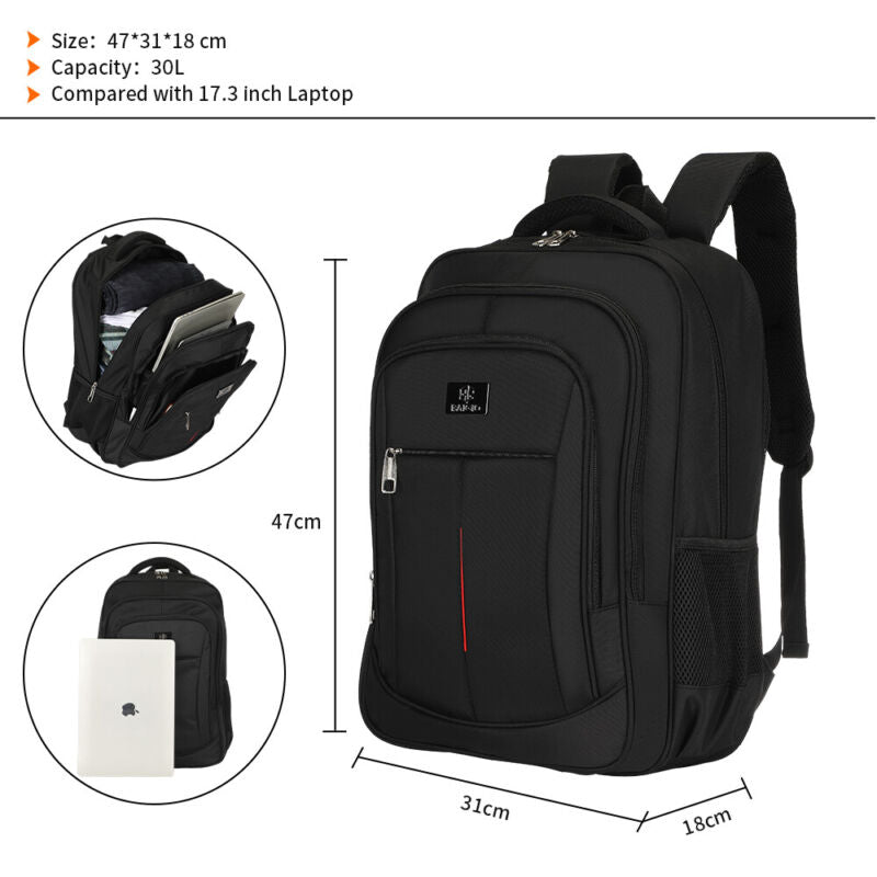 Mens Waterproof Anti Theft Laptop Backpack