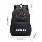 Kids Roblox Style 3D School Backpack
